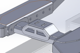 Squarebody '73-'87 C-10 Chassis Stiffener with Trans Mount