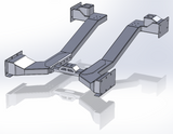 Squarebody '73-'87 C-10 Chassis Stiffener with Trans Mount